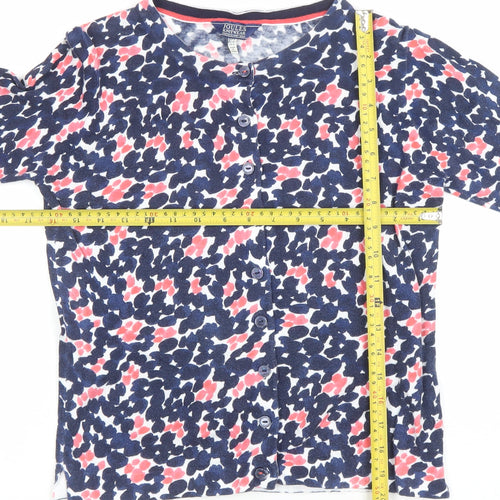 Joules Women’s Multicoloured Floral Cotton Cardigan UK 8