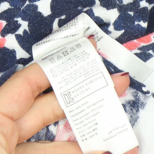 Joules Women’s Multicoloured Floral Cotton Cardigan UK 8