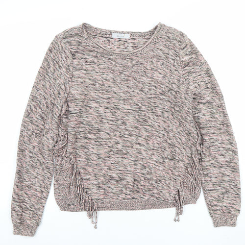 Marks and Spencer Women’s Multicoloured Cotton Knit Jumper Size 14