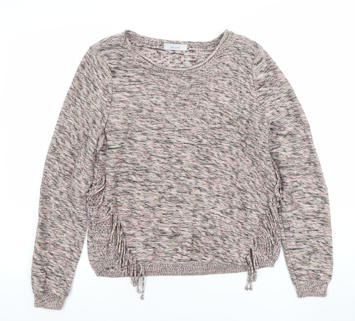Marks and Spencer Women’s Multicoloured Cotton Knit Jumper Size 14