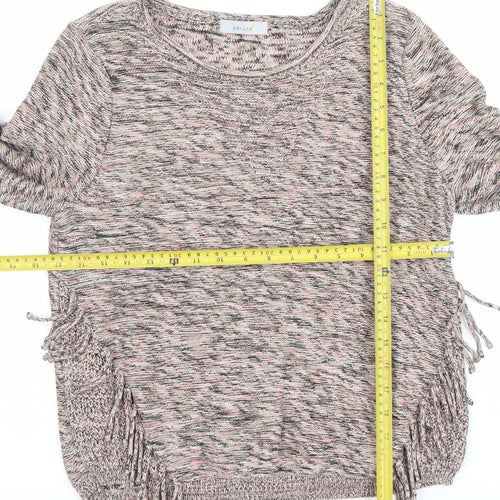 Marks and Spencer Women’s Multicoloured Cotton Knit Jumper Size 14