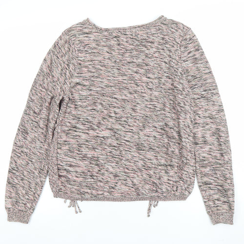 Marks and Spencer Women’s Multicoloured Cotton Knit Jumper Size 14