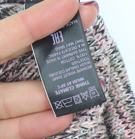 Marks and Spencer Women’s Multicoloured Cotton Knit Jumper Size 14