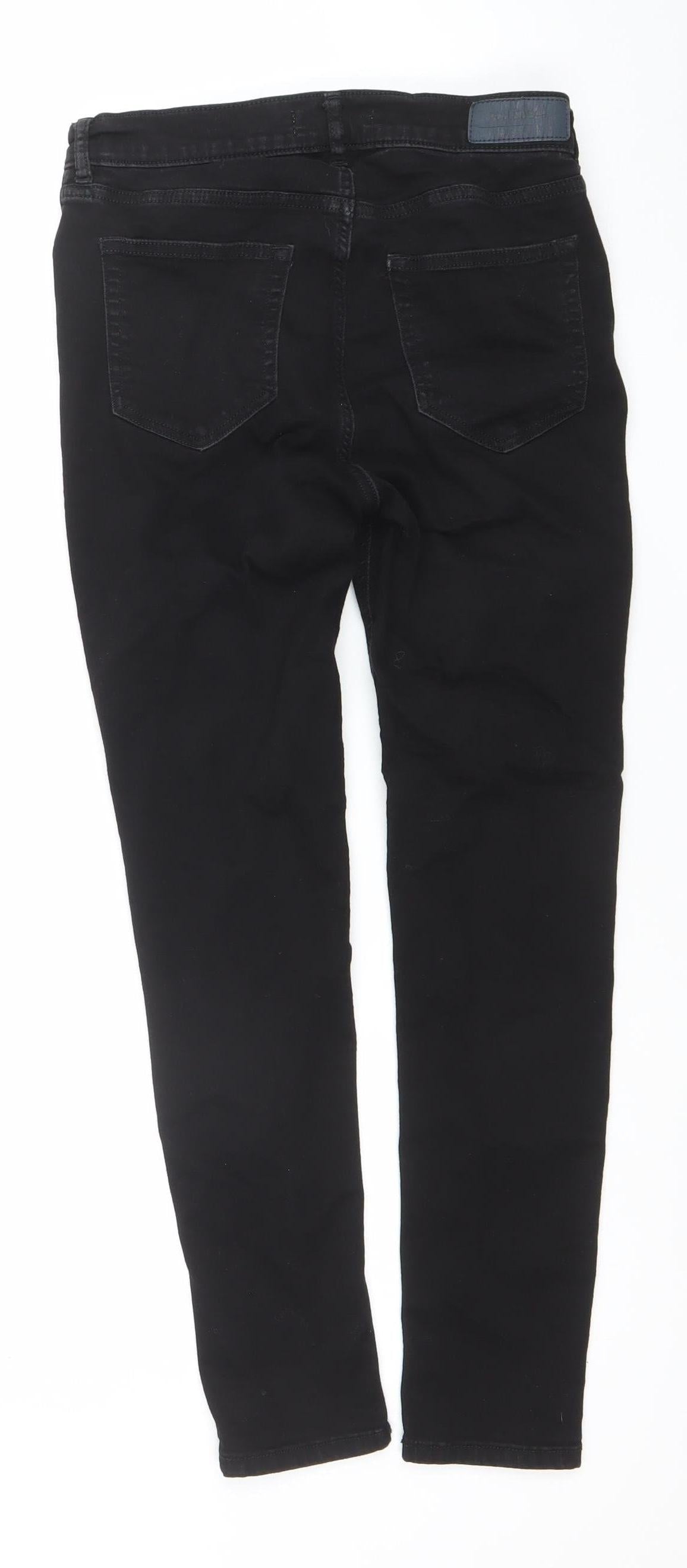 Pull&Bear Women’s Black Skinny Stretch Jeans Size 12