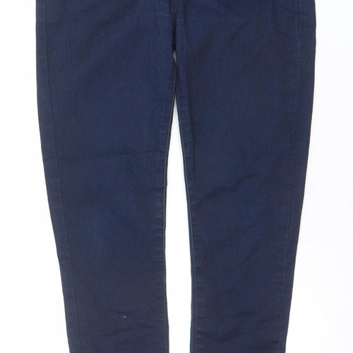 Denim Co. Womens Blue Skinny Stretch Jeans Size 8