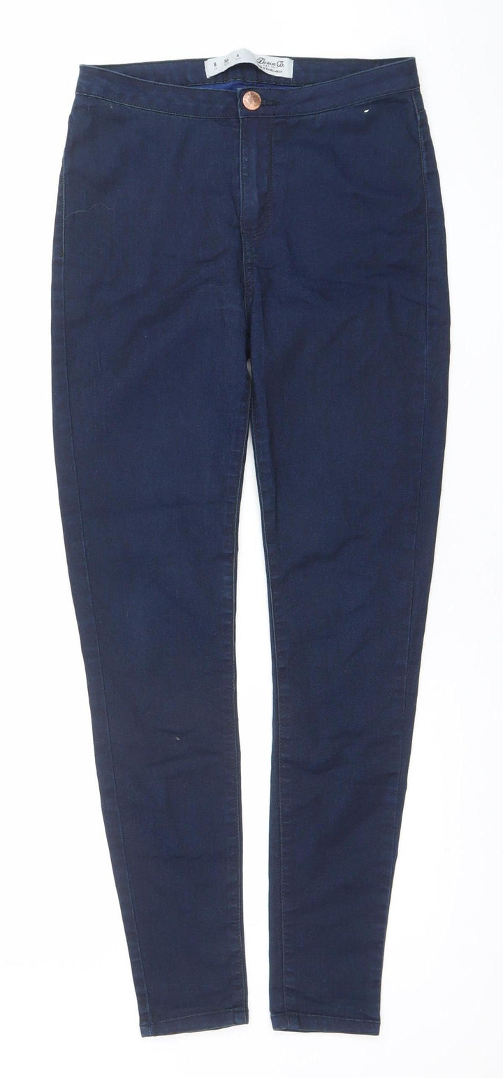 Denim Co. Womens Blue Skinny Stretch Jeans Size 8