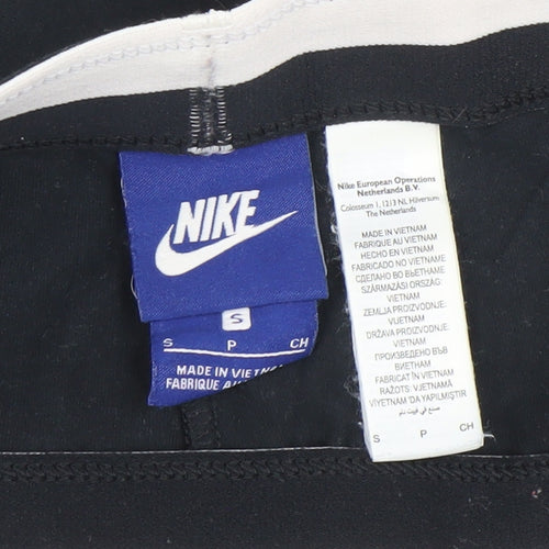 Nike Women's Black Small Leggings Slim Fit Activewear Trousers