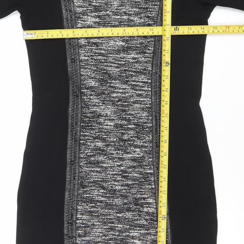 Cotton Brothers Women’s Black Knit Bodycon Dress M Workwear