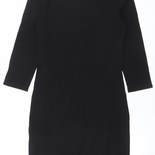 Cotton Brothers Women’s Black Knit Bodycon Dress M Workwear