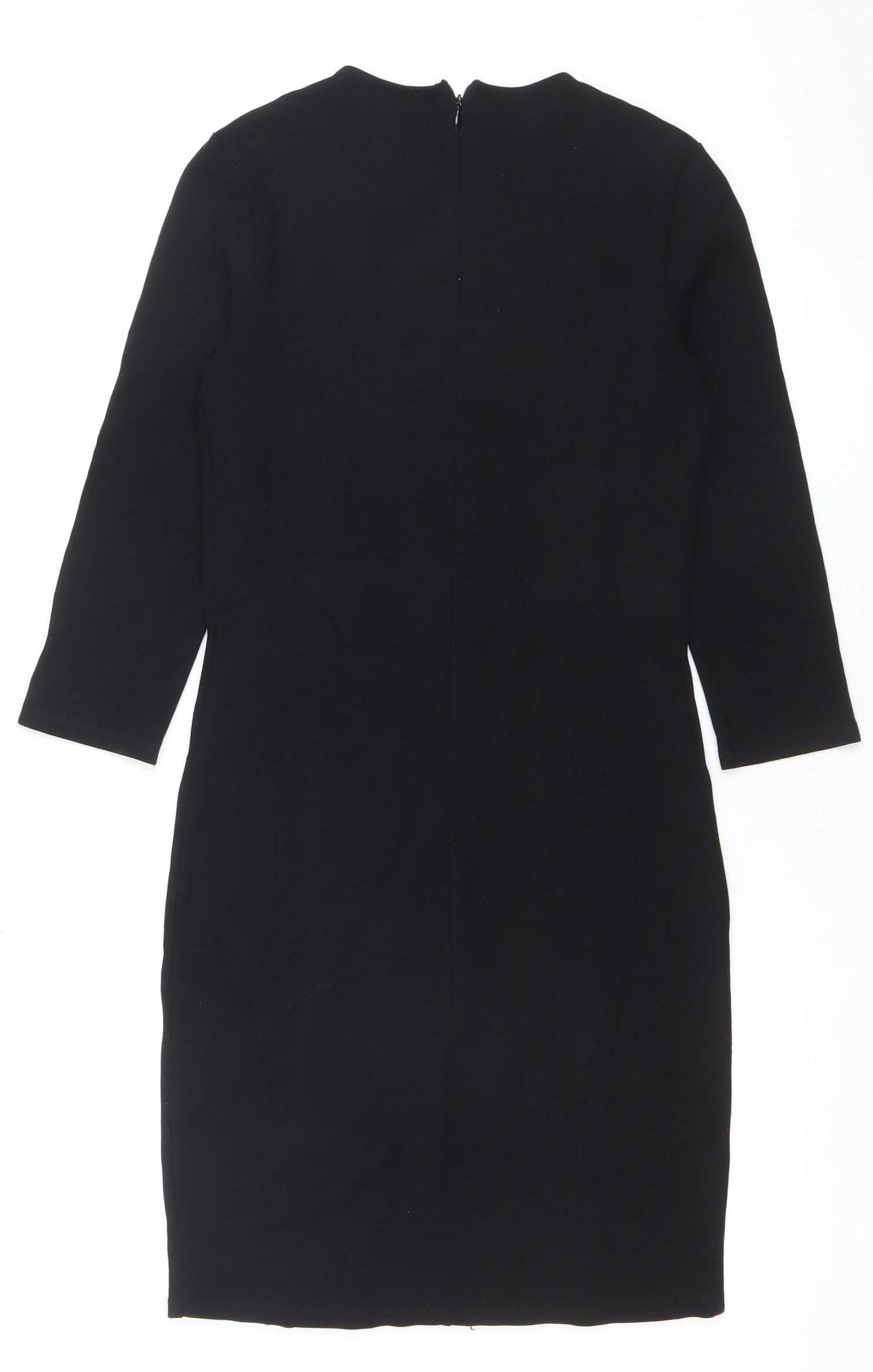 Cotton Brothers Women’s Black Knit Bodycon Dress M Workwear