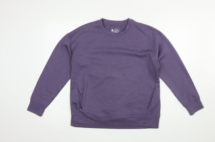 Dunnes Stores Women’s Purple Crew Neck Sweatshirt Size S