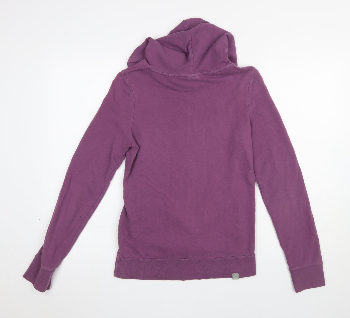 Bench Womens Purple Hooded Pullover Sweatshirt XS Casual Hoodie