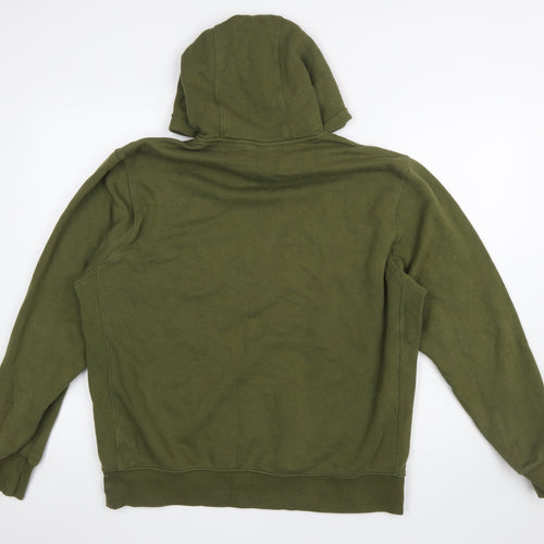 Nike Men's Green Pullover Hoodie Size L Regular Fit Fleece