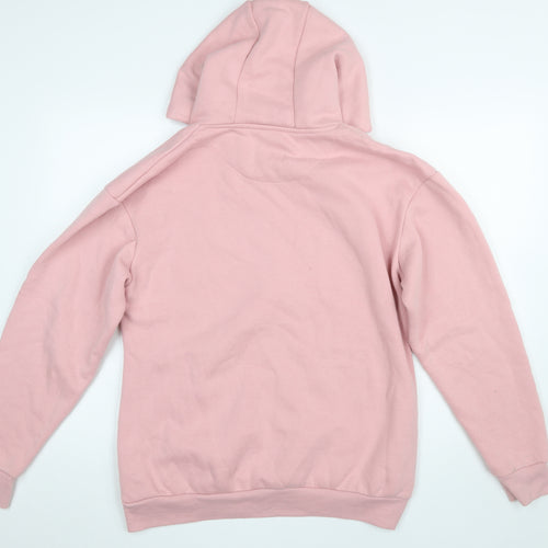 Pink Soda Sport Women’s Pink Pullover Hoodie Size 8 Cotton Blend