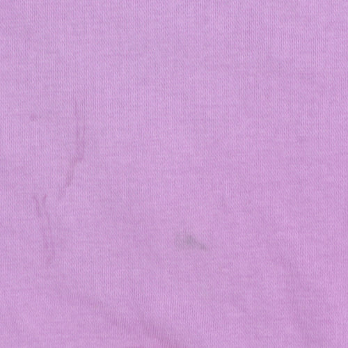 Nike Womens Purple Pullover Hoodie M Cotton Blend Casual