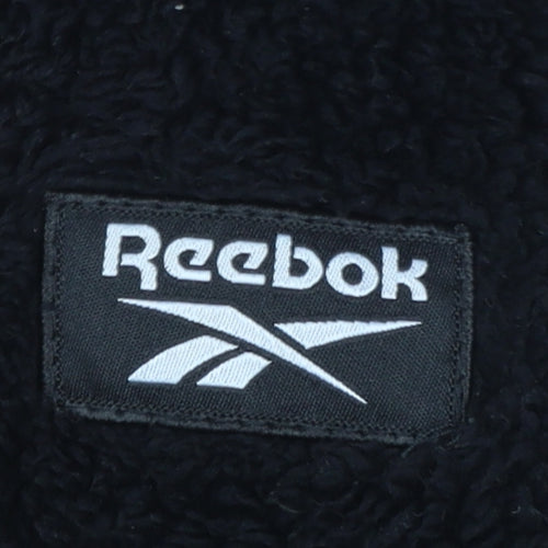 Reebok Girls Black Fleece Full Zip Jacket 5-6 Years