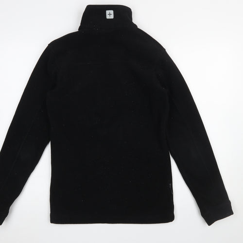 Mountain Warehouse Men's Black XS Full Zip Fleece Jacket