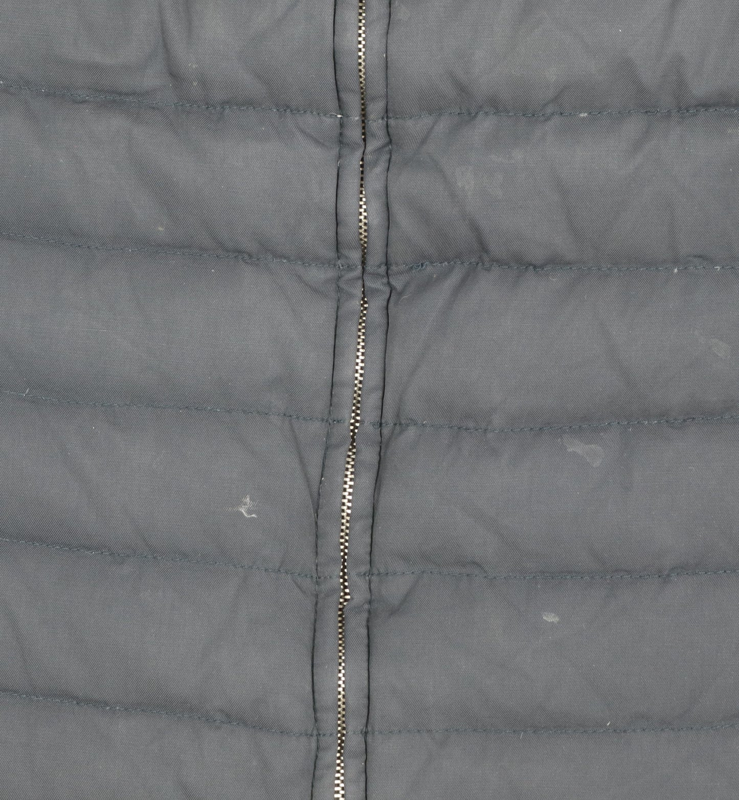 Zara Women Black Down Puffer Jacket Size 10 Mid-Length Winter Coat