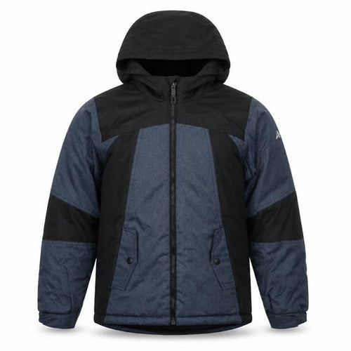 Athletech Boys Blue Hooded Puffer Jacket Lined Waterproof Coat 10-12 Years