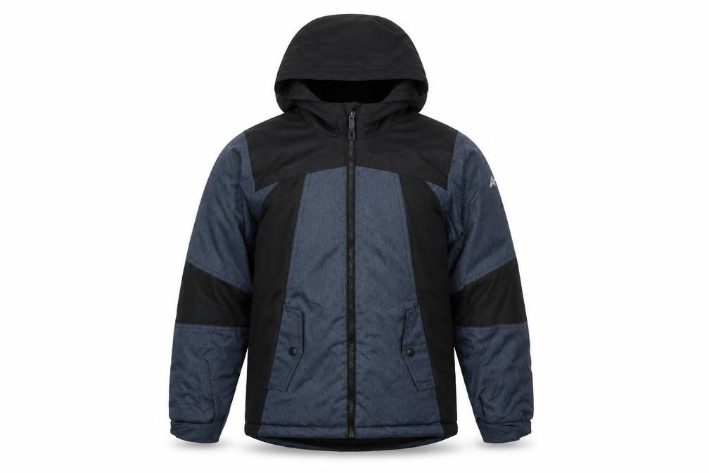 Athletech Boys Blue Hooded Puffer Jacket Lined Waterproof Coat 10-12 Years