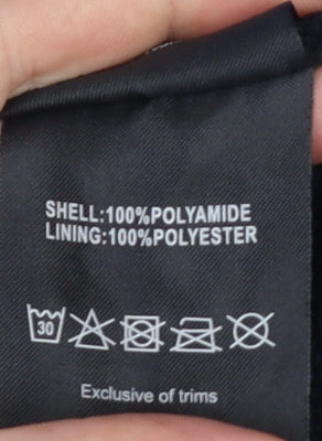 TOG24 Boys Blue Hooded Rain Coat Jacket 7-8 Years Waterproof Windproof