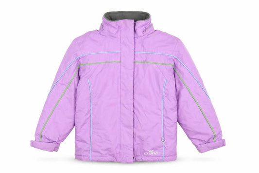 Crane Girls Purple 7-8 Years Waterproof Hooded Ski Jacket