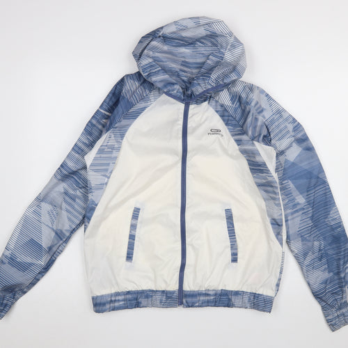 Kalenji Men's Blue XS Lightweight Windbreaker Running Jacket