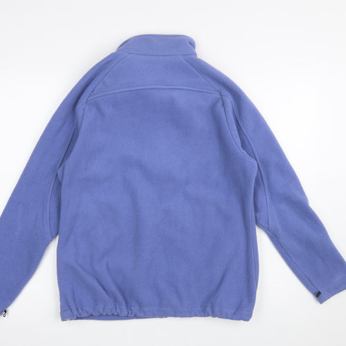 Regatta Women's Blue Fleece Full Zip Jacket Size 12 Regular