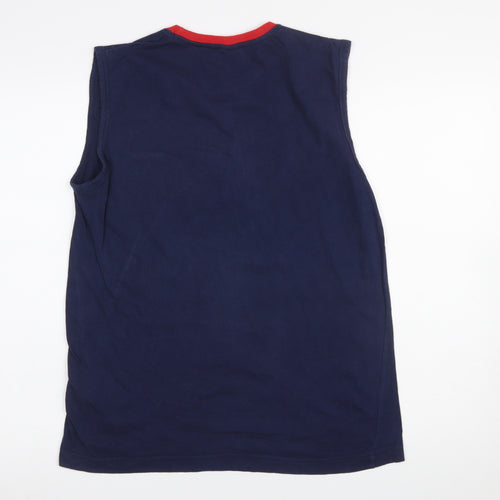 Donnay Men's Navy Blue Sleeveless Tank Top Size M Athletic Fit