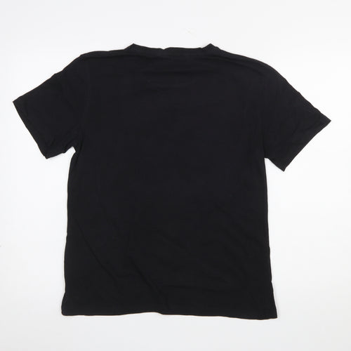 H&M Boys Black PlayStation Graphic Short Sleeve T-Shirt 14Y+ 170cm