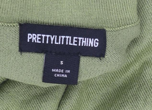 PrettyLittleThing Women’s Green Midi Stretch Skirt Size S