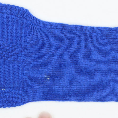 Marks and Spencer Per Una Blue Button Detail Women's Size 8 Jumper