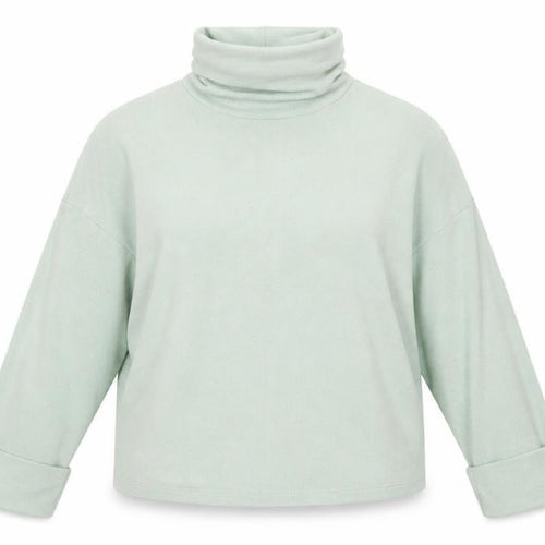ASOS DESIGN Women's Green Roll Neck Relaxed Fit Jumper UK 10