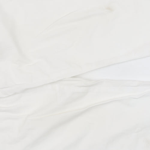 Dunnes Women’s White XS Tapered Cotton Jeans