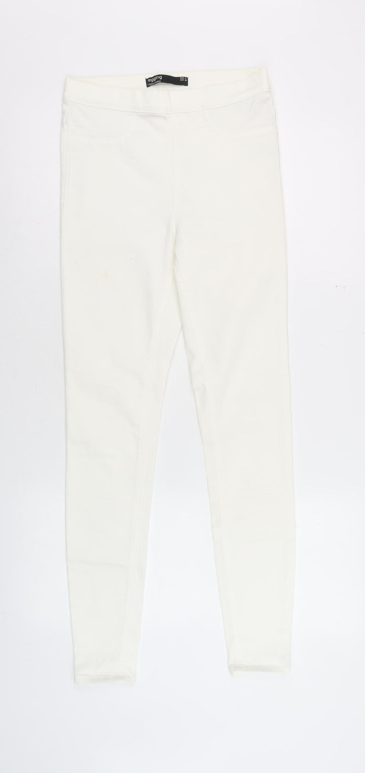 Dunnes Stores Women’s Ivory Jegging Jeans Size 8 Slim Fit