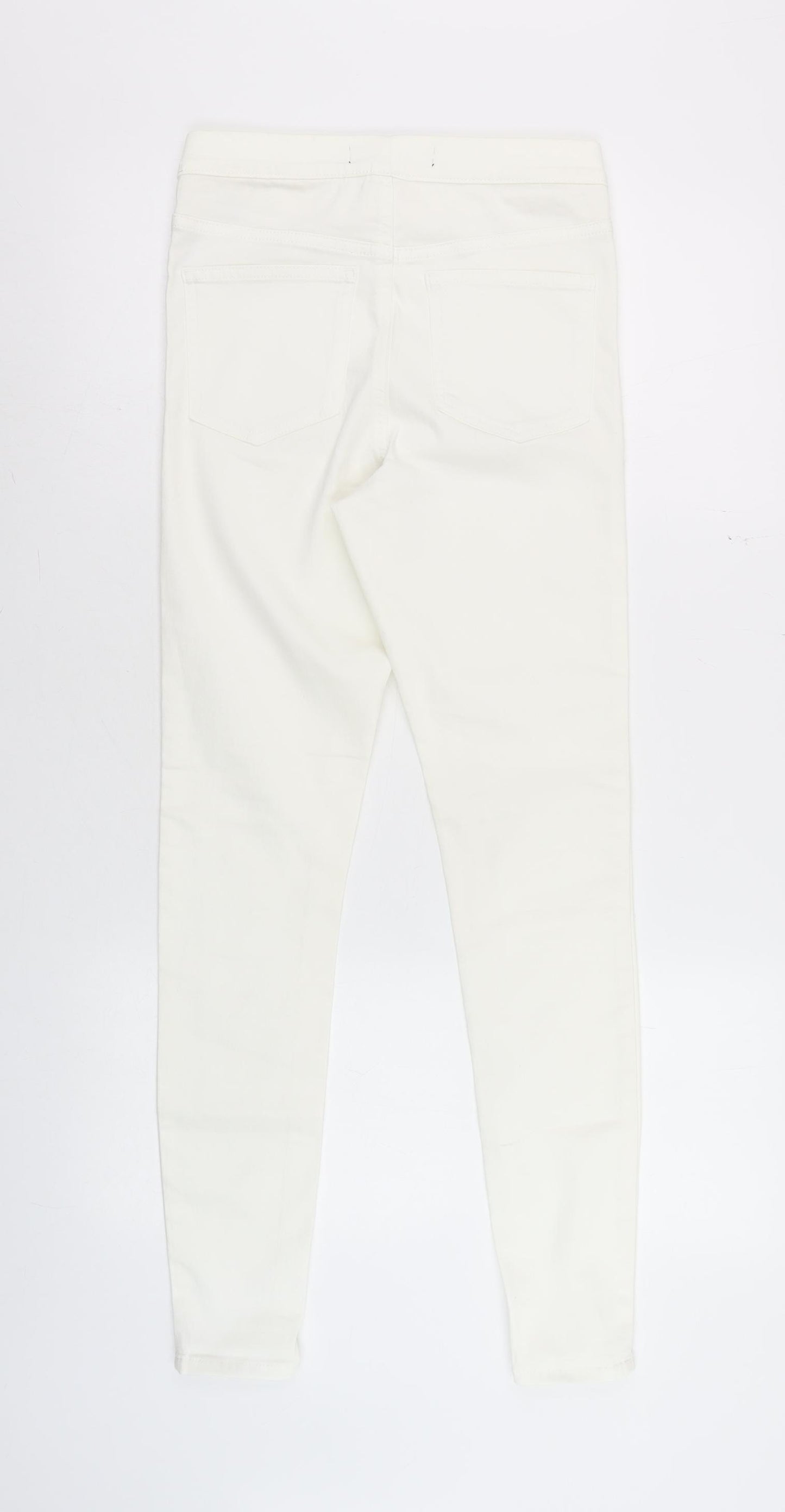 Dunnes Stores Women’s Ivory Jegging Jeans Size 8 Slim Fit