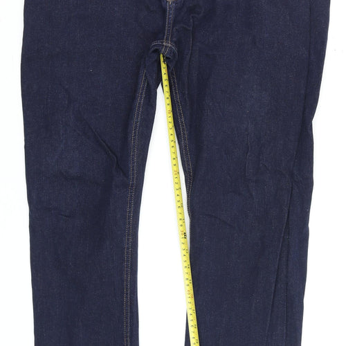 Easy Denim Men's Blue Slim Fit Jeans W38 L32 Classic Style
