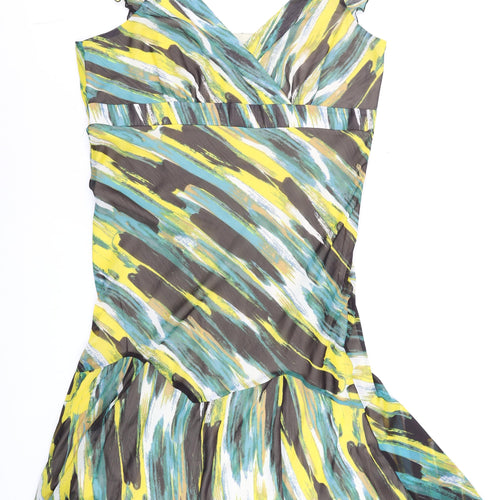 George Women’s Multicoloured Fit & Flare Chiffon Dress Size 20