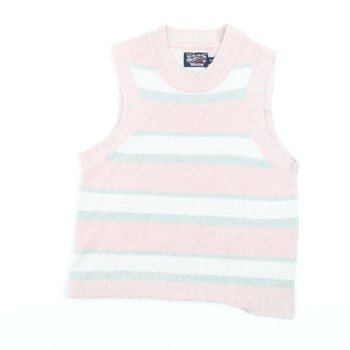 Bare Denim Women's Multicoloured Striped Knit Tank Top XS