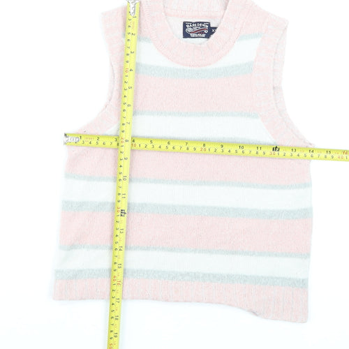 Bare Denim Women's Multicoloured Striped Knit Tank Top XS