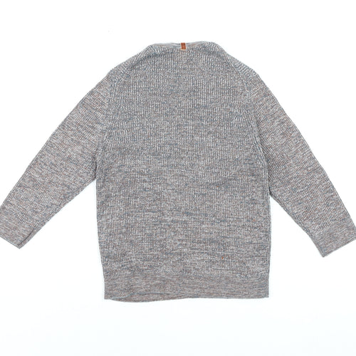 Marks and Spencer Per Una Women's Multicoloured Knit V-Neck Top Size 10