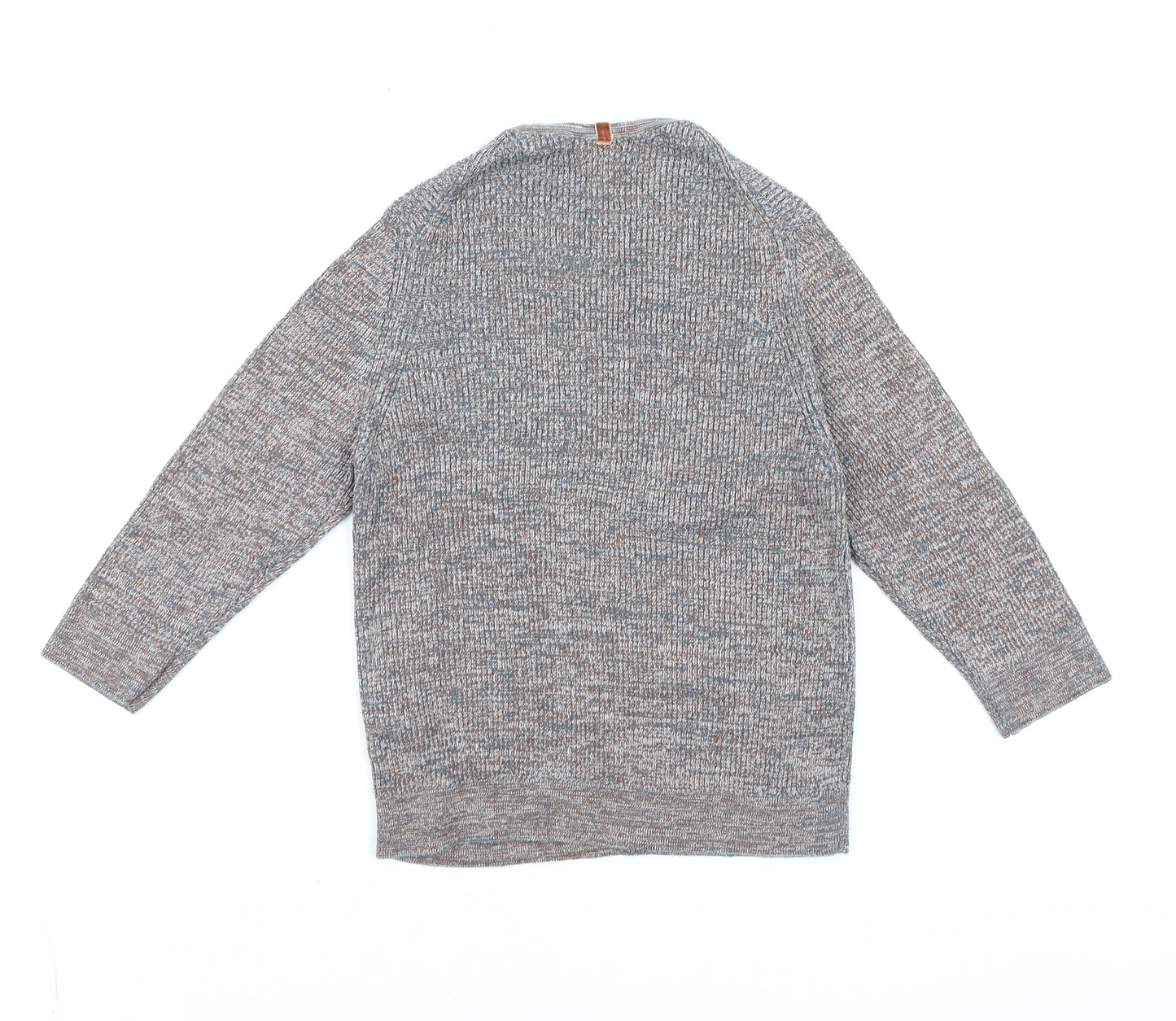 Marks and Spencer Per Una Women's Multicoloured Knit V-Neck Top Size 10