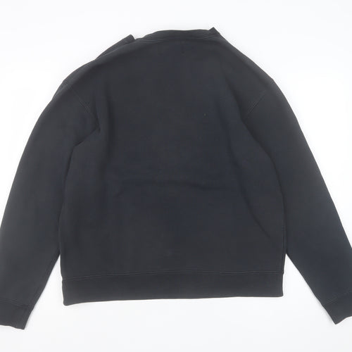 Jordan Men's Black Crew Neck Pullover Sweatshirt Medium
