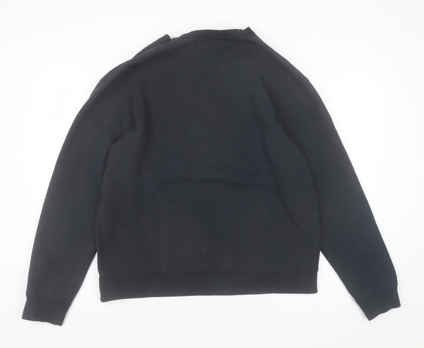 Jordan Men's Black Crew Neck Pullover Sweatshirt Medium