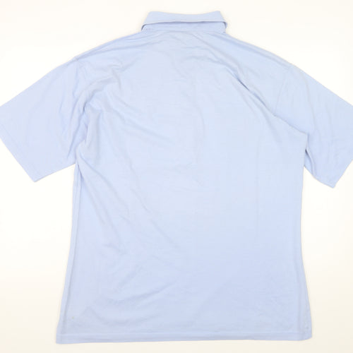 Kartel Classics Men’s Blue Cotton Blend Polo Shirt Size L