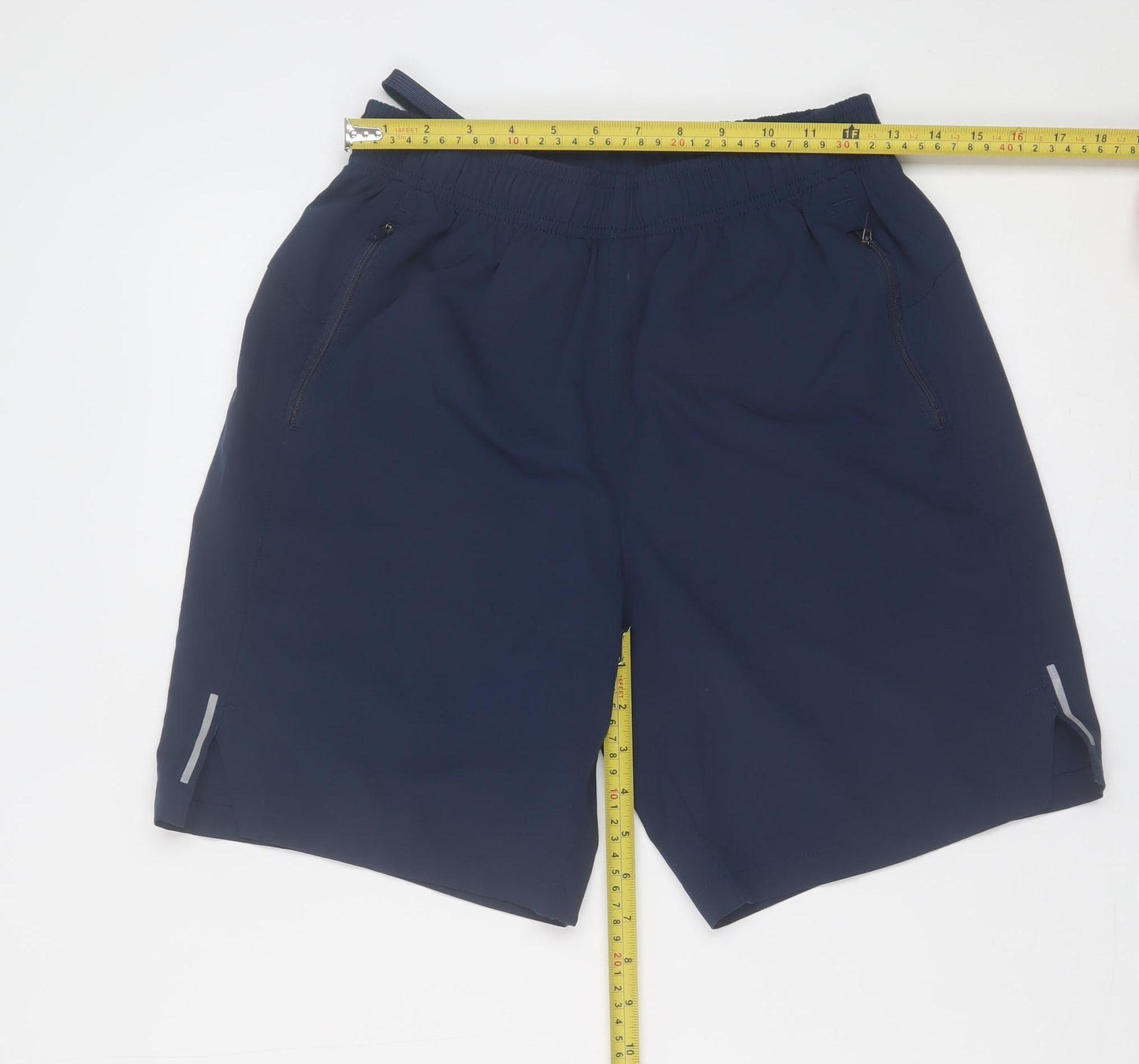 Dunnes Stores Men's Blue Small Athletic Quick Dry Sports Shorts