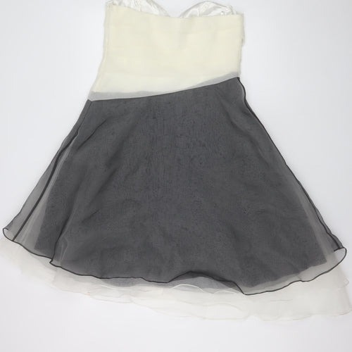 Designers at Debenhams Women’s Grey Strapless A-Line Dress Size 12