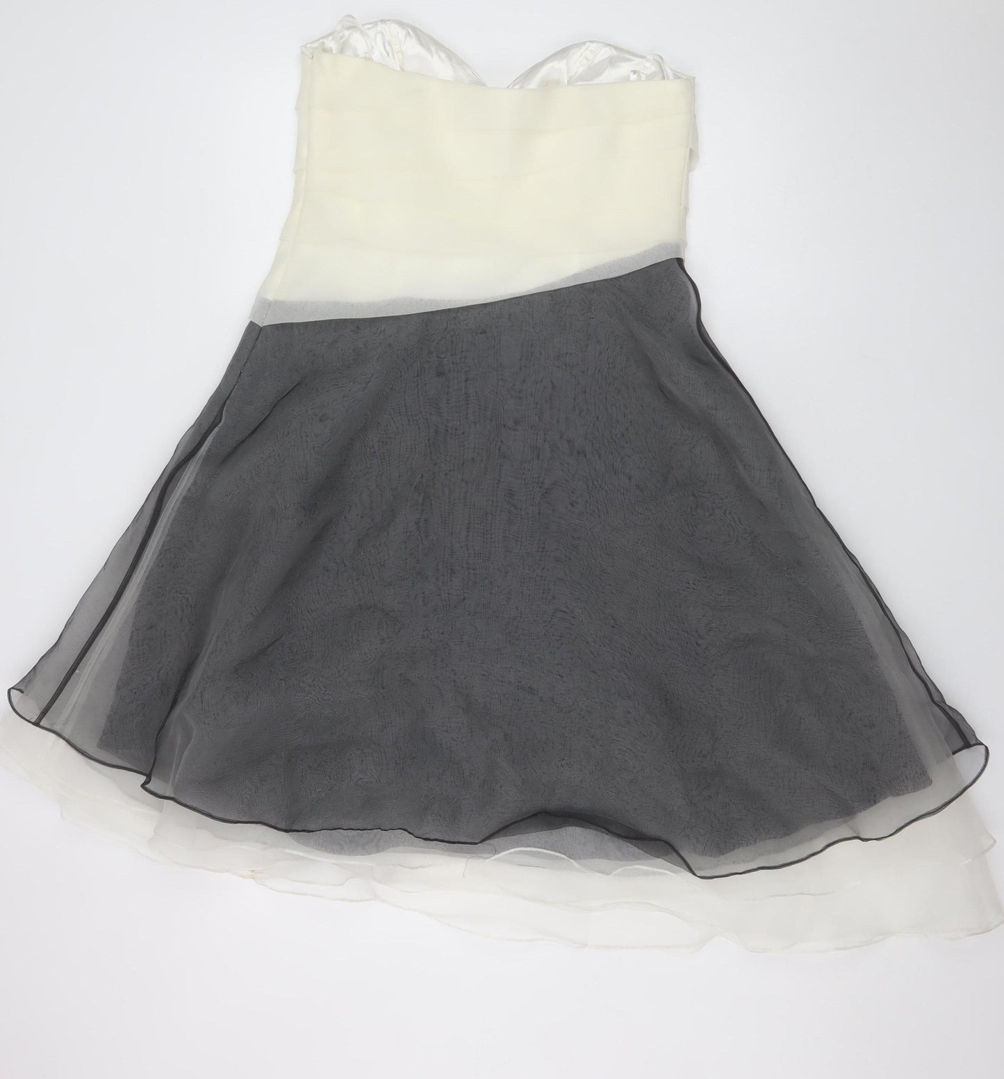 Designers at Debenhams Women’s Grey Strapless A-Line Dress Size 12
