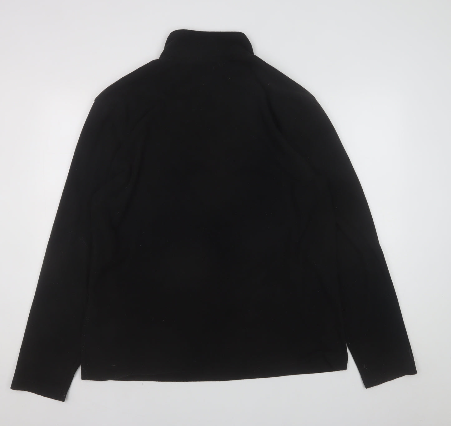 McKenzie Men’s Black Fleece 1/4 Zip Pullover Sweatshirt XL
