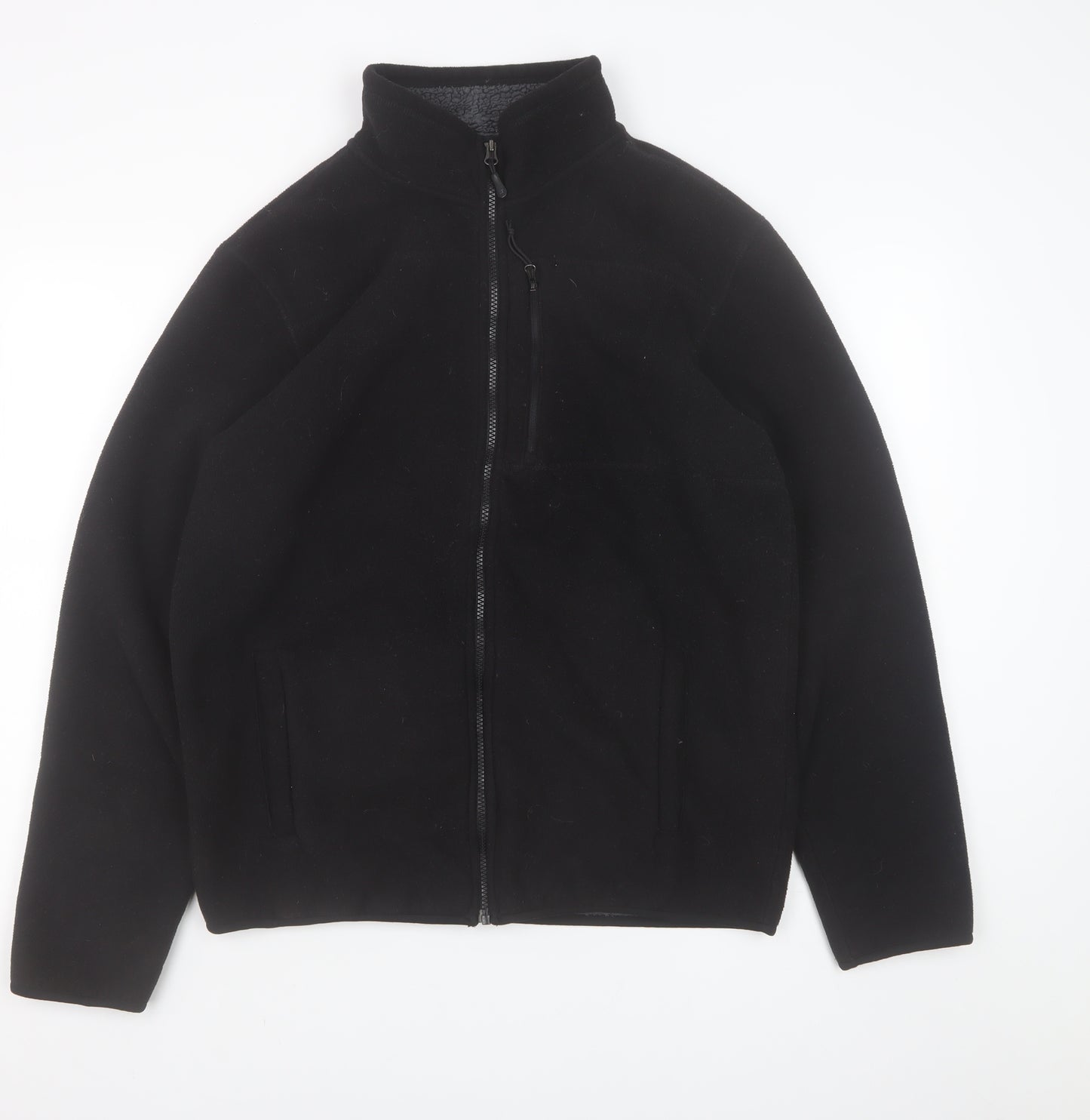 32 Degrees Weatherproof Women's Black Fleece Jacket Size M